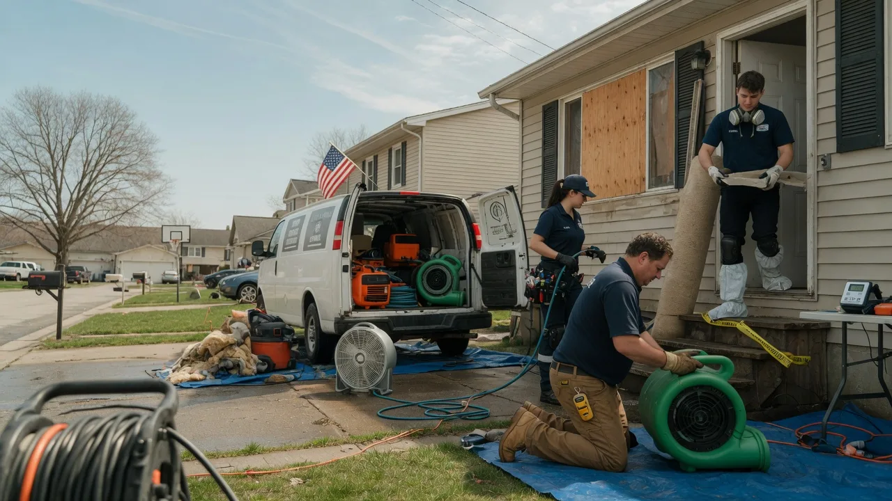 Water Damage Restoration in Fairview, OK near me